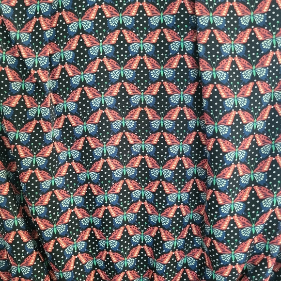 Designer Butterfly Pattern Dress - Picture 3 of 6